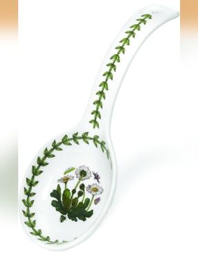 🆕️ Portmeirion "Botanic Garden" White Porcelain Spoon Rest England